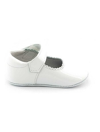 Chaussons Bébé En Cuir Vernis - Boni Thérèse