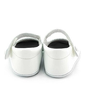 Chaussons Bébé En Cuir Vernis - Boni Thérèse