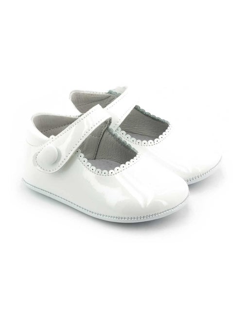 Chaussons Bébé En Cuir Vernis - Boni Thérèse - Kiabi Chaussons Bébé En Cuir Vernis - Boni Thérèse - Kiabi