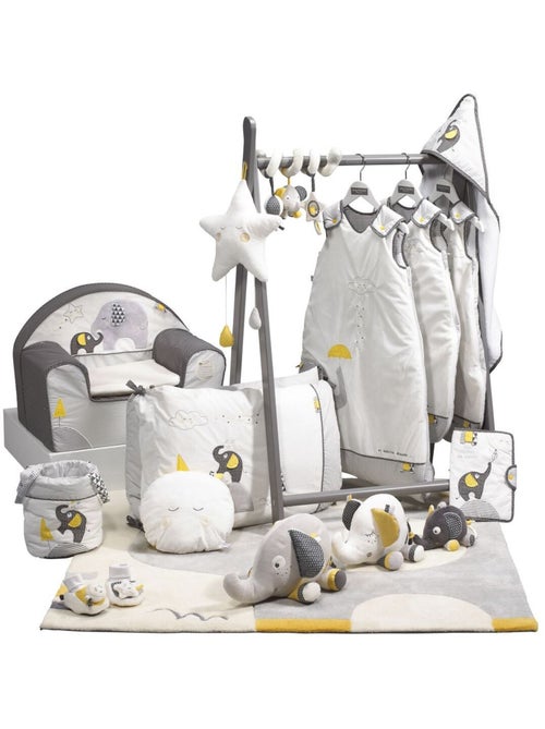 Chaussons bébé en velours - SAUTHON - Kiabi