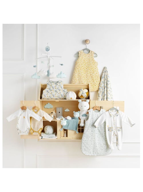 Chaussons bébé en velours - SAUTHON - Kiabi