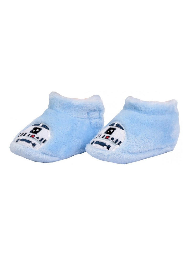 Chaussons bébé LICENCE Fantaisie - Pack de 4 Gris Bleu marine Gris - Kiabi