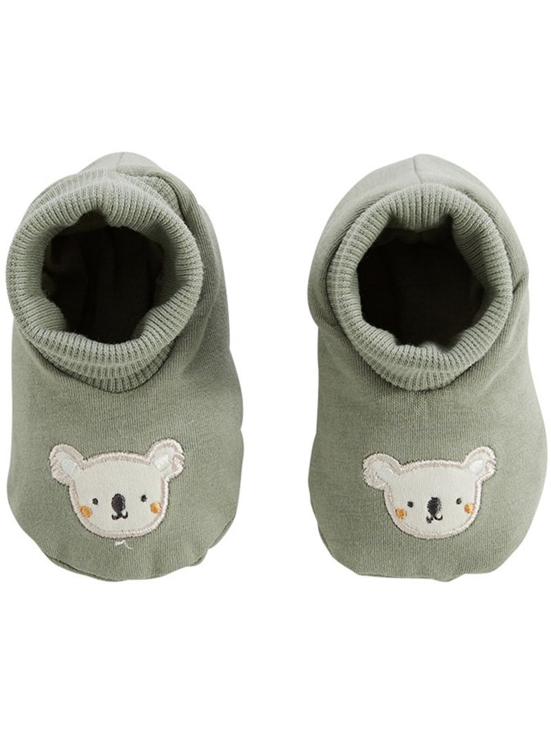 Chaussons bébé Mini Rêve Vert - Kiabi