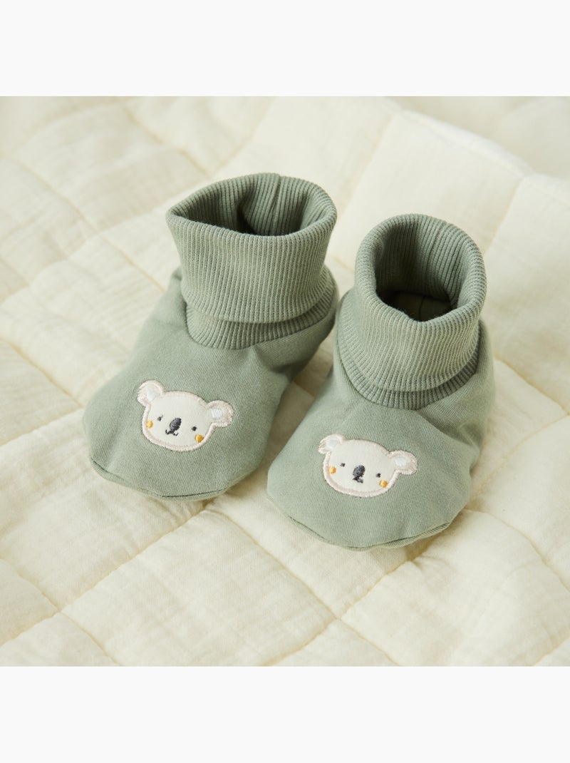 Chaussons bébé Mini Rêve Vert - Kiabi