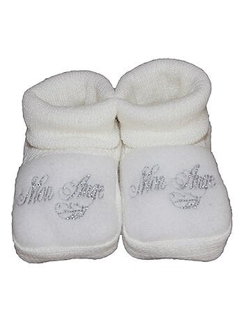 Chaussons bébé "Mon Ange" LES CHATOUNETS