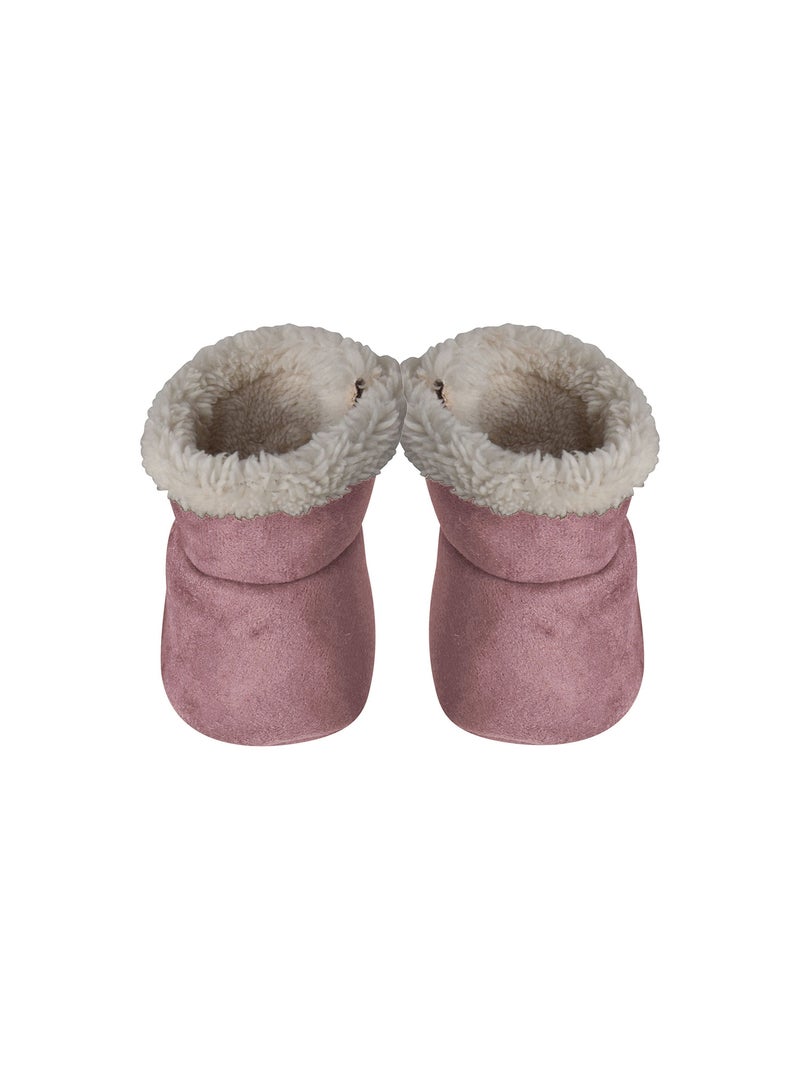 CHAUSSONS BEBE NOELISE Rose - Kiabi