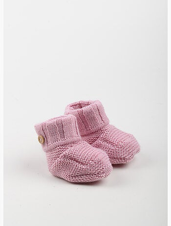 Chaussons bébé rétro