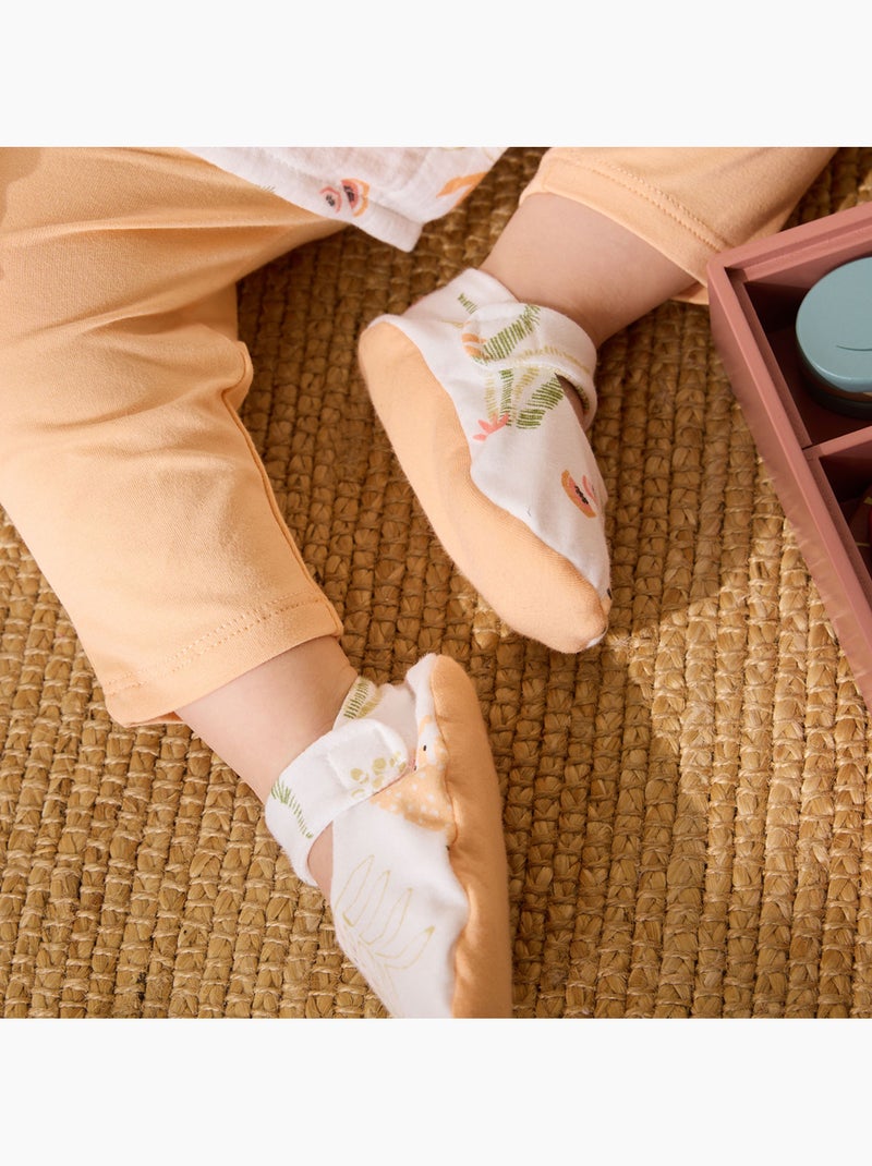 Chaussons bébé Sierra Peche - Kiabi