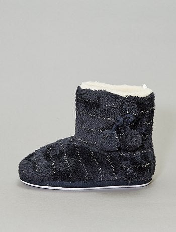 Chaussons boots fourrés