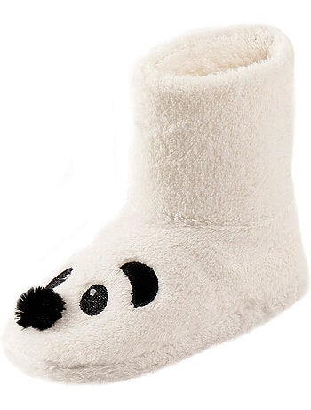Chaussons boots Panda