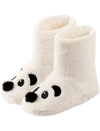 Chaussons boots Panda