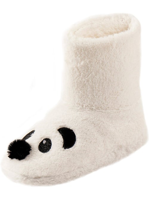 Chaussons boots Panda - Kiabi