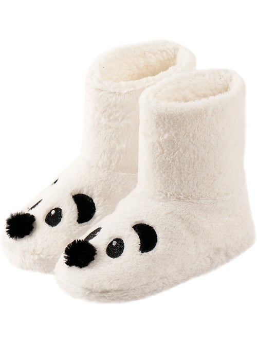 Chaussons boots Panda - Kiabi