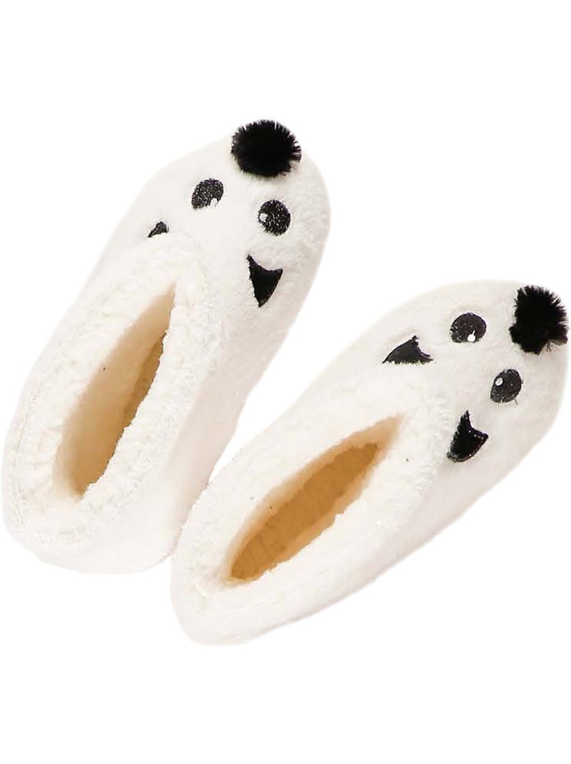 Chaussons boots Panda Ecru - Kiabi
