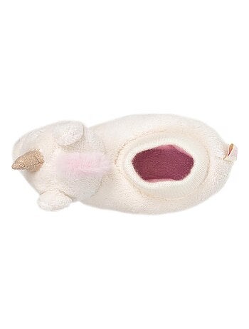 Chaussons bébé en velours - SAUTHON - Blanc - Kiabi - 15.29€