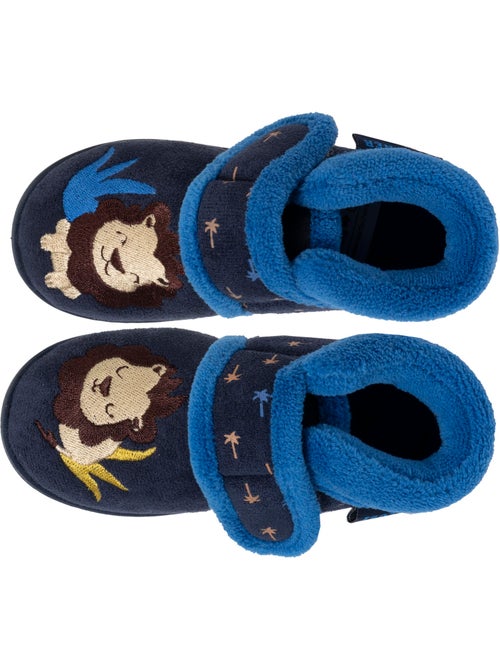 Chaussons bottillons à fermeture à scratch, bon maintien du bébé garçon isotoner - Kiabi Chaussons bottillons à fermeture à scratch, bon maintien du bébé garçon isotoner - Kiabi