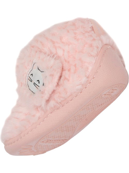 Chaussons bottillons à scratch, bon maintien du pied, fille isotoner - Kiabi Chaussons bottillons à scratch, bon maintien du pied, fille isotoner - Kiabi