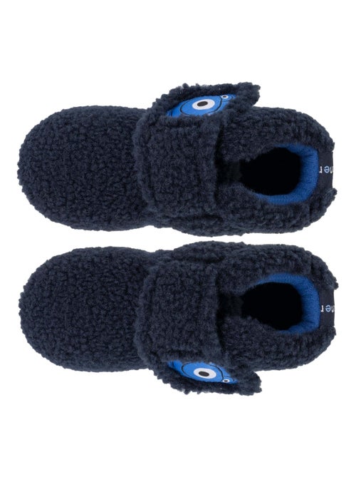 Chaussons bottillons à scratch, bon maintien du pied, garçon Isotoner - Kiabi