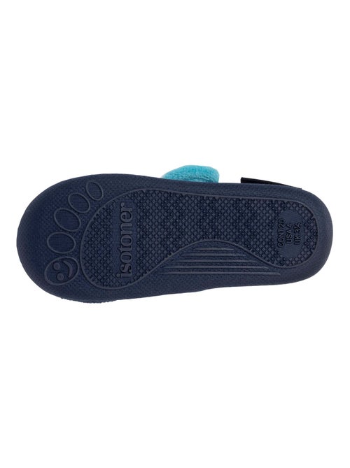 Chaussons bottillons à scratch, bon maintien du pied, semelle antidérapante bébé fille Isotoner - Kiabi