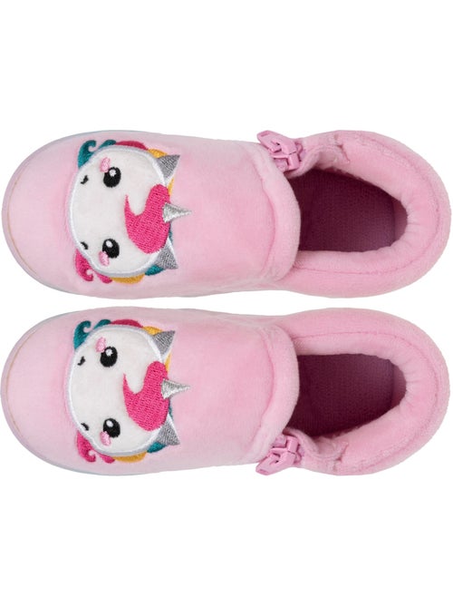 Chaussons bottillons à zip, bon maintien du pied, bébé fille isotoner - Kiabi Chaussons bottillons à zip, bon maintien du pied, bébé fille isotoner - Kiabi