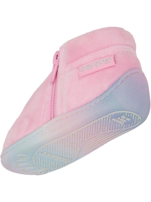 Chaussons bottillons à zip, bon maintien du pied, bébé fille isotoner - Kiabi Chaussons bottillons à zip, bon maintien du pied, bébé fille isotoner - Kiabi