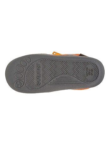 Chaussons bottillons à zip, bon maintien du pied, bébé garçon Isotoner