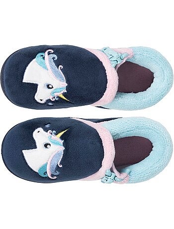 Chaussons bottillons à zip, faciles à enfiler, bon maintien bébé fille Isotoner