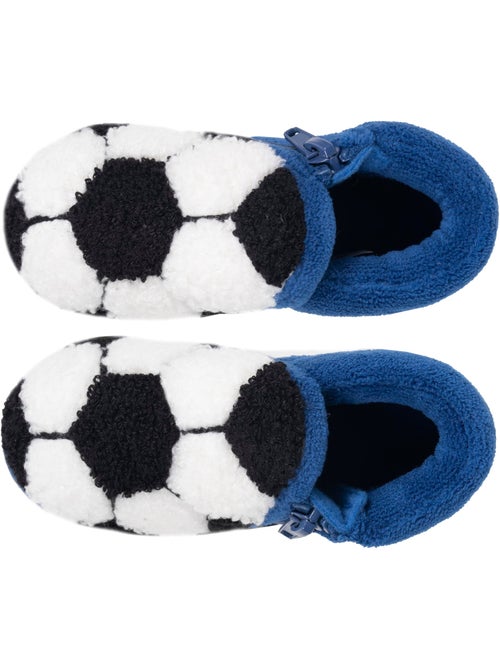 Chaussons bottillons à zip, faciles à enfiler, bon maintien bébé garçon isotoner - Kiabi Chaussons bottillons à zip, faciles à enfiler, bon maintien bébé garçon isotoner - Kiabi