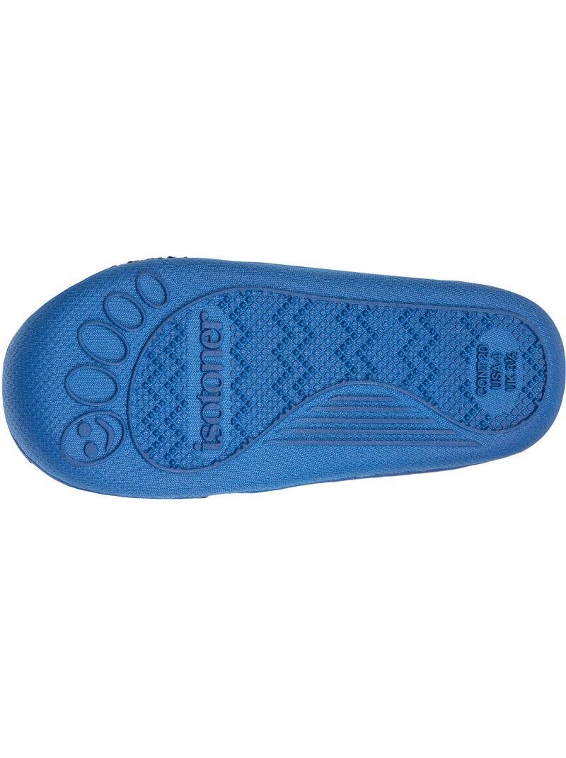 Chaussons bottillons à zip, faciles à enfiler, bon maintien bébé garçon Isotoner Bleu - Kiabi