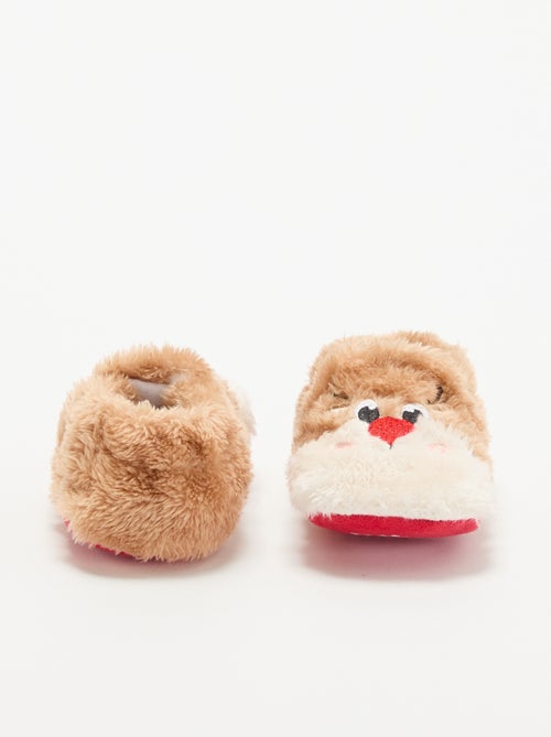 Chaussons bottillons animaux 'Noël' - Kiabi Chaussons bottillons animaux 'Noël' - Kiabi