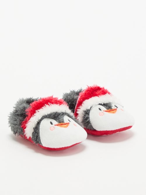 Chaussons bottillons animaux 'Noël' - Kiabi Chaussons bottillons animaux 'Noël' - Kiabi