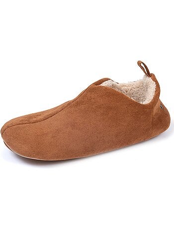 Chaussons bottillons confortables, chauds, intérieur sherpa homme isotoner