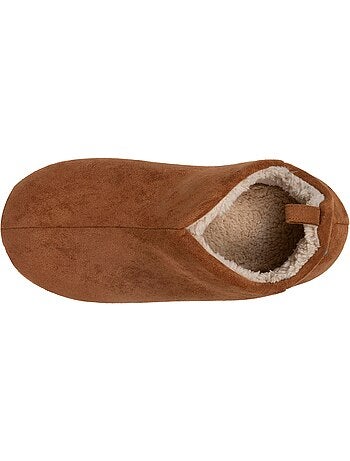 Chaussons bottillons confortables, chauds, intérieur sherpa homme isotoner