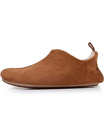 Chaussons bottillons confortables, chauds, intérieur sherpa homme isotoner
