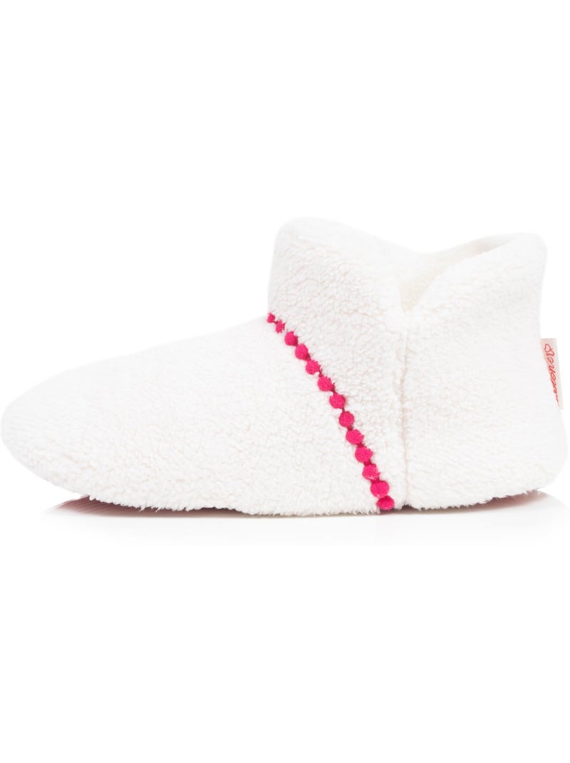Chaussons bottillons  femme Isotoner Ivoire - Kiabi