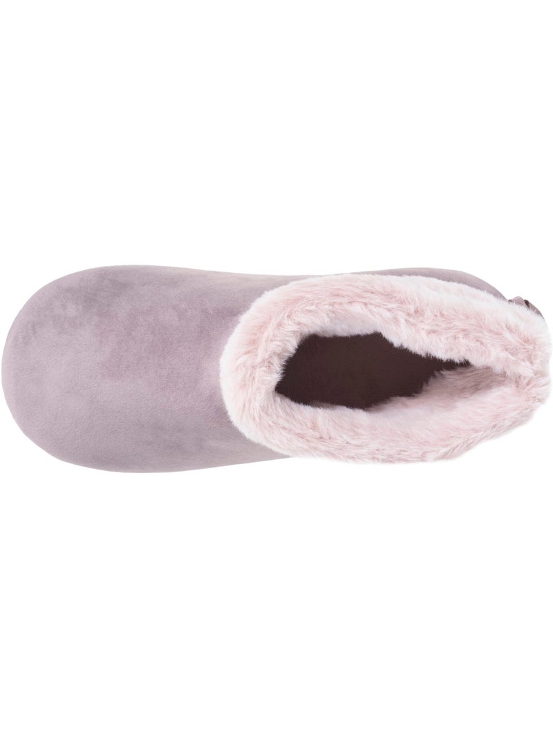 Chaussons bottillons  femme Isotoner Taupe - Kiabi