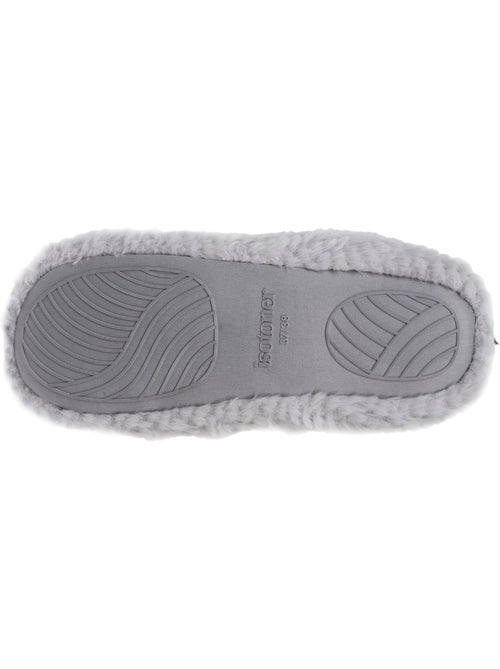 Chaussons bottillons imitation fourrure, semelle femme isotoner - Kiabi Chaussons bottillons imitation fourrure, semelle femme isotoner - Kiabi