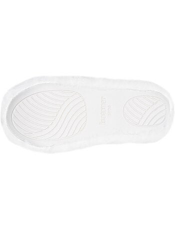 Chaussons bottillons imitation fourrure, semelle gomme femme Isotoner