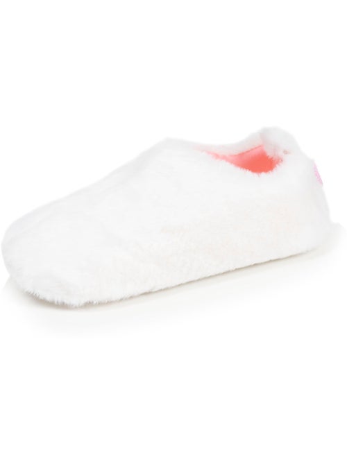Chaussons bottillons imitation fourrure, semelle gomme femme Isotoner - Kiabi