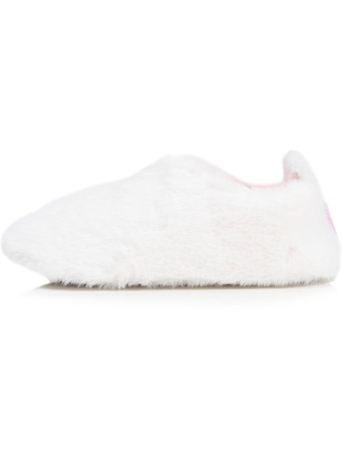 Chaussons bottillons imitation fourrure, semelle gomme femme Isotoner - Kiabi