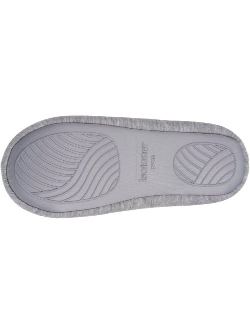 Chaussons bottillons jersey, semelle gomme antidérapante femme Isotoner - Kiabi