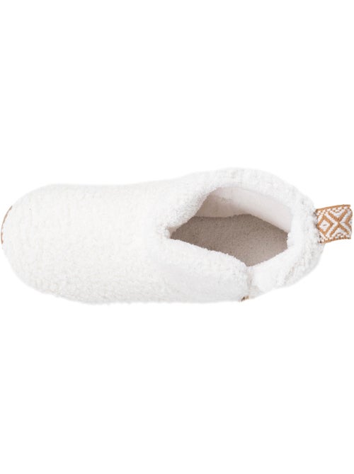 Chaussons bottillons maille bouclette - semelle crantée femme Isotoner - Kiabi Chaussons bottillons maille bouclette - semelle crantée femme Isotoner - Kiabi