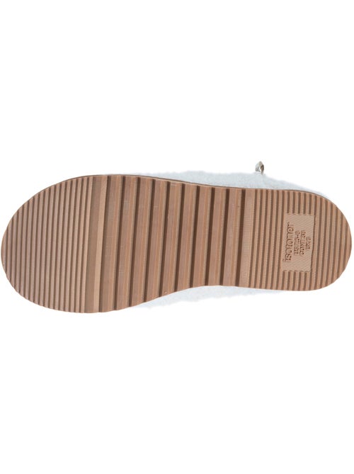 Chaussons bottillons maille bouclette - semelle crantée femme Isotoner - Kiabi Chaussons bottillons maille bouclette - semelle crantée femme Isotoner - Kiabi