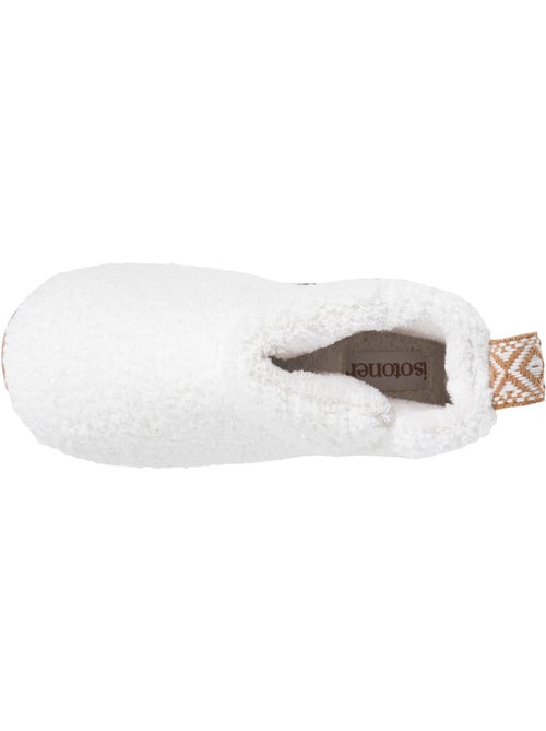 Chaussons bottillons maille bouclette - semelle crantée fille isotoner - Kiabi Chaussons bottillons maille bouclette - semelle crantée fille isotoner - Kiabi
