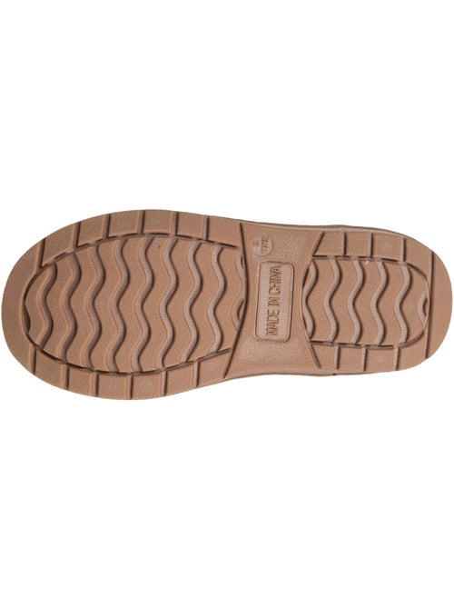 Chaussons bottillons maille bouclette - semelle crantée fille isotoner - Kiabi Chaussons bottillons maille bouclette - semelle crantée fille isotoner - Kiabi