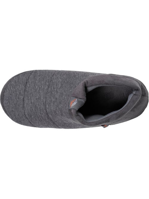 Chaussons bottillons micro éponge, semelle gomme homme Isotoner - Kiabi