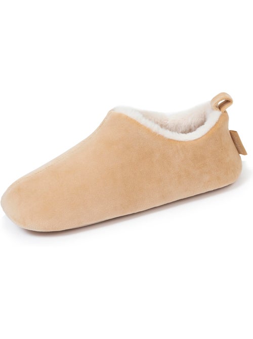 Chaussons bottillons microvelours - semelle à picots femme isotoner - Kiabi Chaussons bottillons microvelours - semelle à picots femme isotoner - Kiabi