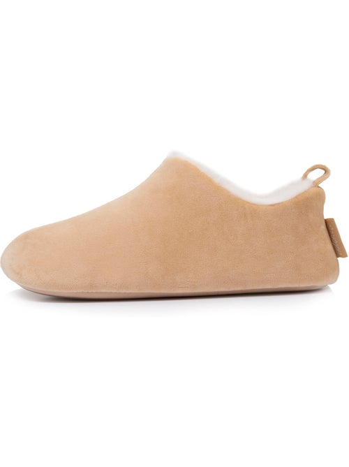 Chaussons bottillons microvelours - semelle à picots femme isotoner - Kiabi Chaussons bottillons microvelours - semelle à picots femme isotoner - Kiabi