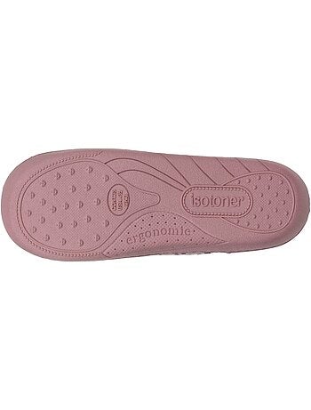 Chaussons bottillons microvelours léopard semelle fille