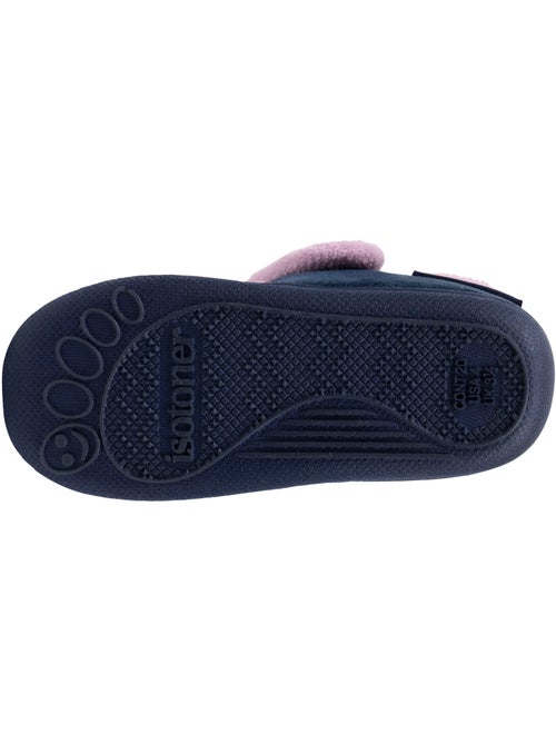 Chaussons bottillons microvelours maintien renforcé, bébé fille isotoner - Kiabi Chaussons bottillons microvelours maintien renforcé, bébé fille isotoner - Kiabi